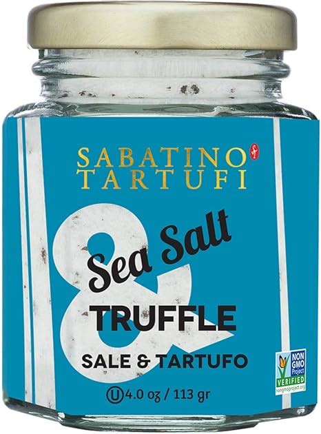 Sabatino Tartufi Truffle Salt Seasoning All Natural Gourmet Sicilian