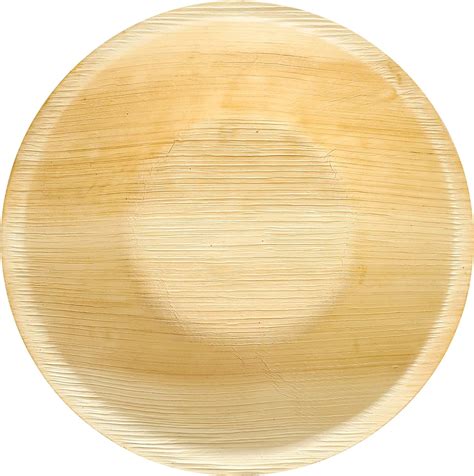 Amazon Brheez Bamboo Bowls Made From Palm Leaf Round Party