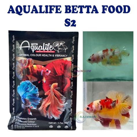 Jual Pakan Cupang Aqualife Betta Food S1 S2 S3 Indukan Pelet Ikan Hias