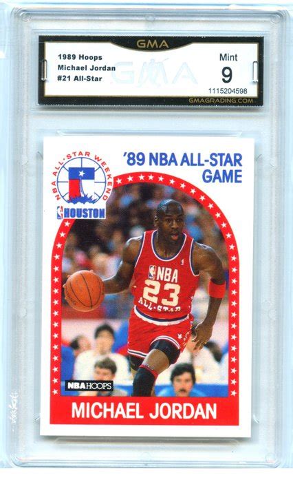 1989 NBA Hoops 21 Michael Jordan 89 NBA All Star Catawiki