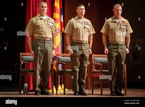 From Left U S Marine Corps Lt Gen Karsten S Heckl Commanding