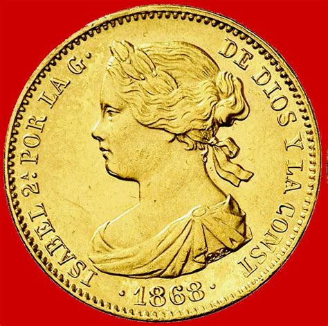 España - Isabel II (1833 - 1868), 10 escudos de oro - - Catawiki
