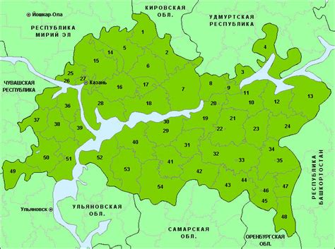 Казанский картограф - Карты Татарстана, Поволжья, Урала - Обзорные
