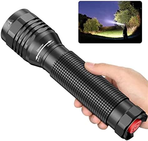 Rechoo Led Torch Lumen Super Bright Torches Modes Long