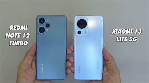 Xiaomi Redmi Note 12 Turbo Vs Xiaomi 13 Lite SpeedTest And Camera