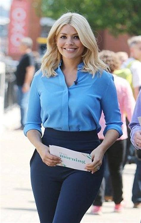 Beautiful Blonde In Tight Office Pants VPL