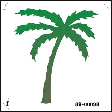 89 00098 Large Palm Tree Stencil Istencils