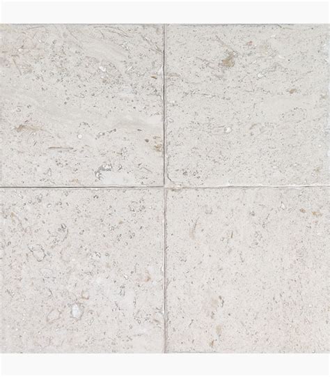 6x6 SHELL STONE Tumbled Limestone TILE Stone Mart