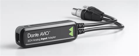 Audinate Dante Avio Analog Input Adapter X