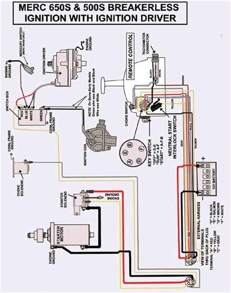 Mercury Outboard Ignition Switch Wiring