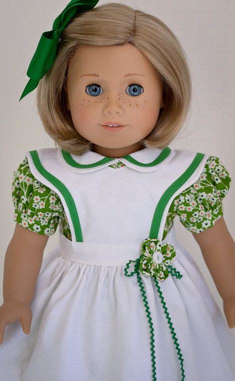 RSVD Vintage Wearing Of The Green Etsy Doll Clothes American Girl