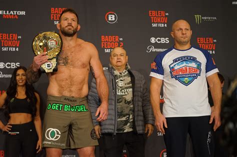 Bellator Fedor Emelianenko Dominated By Ryan Bader In Final Fight