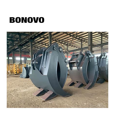 Bonovo 360 Degree Rotary Hydraulic Grapple Mechanical Grapple