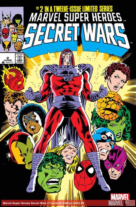 Marvel Super Heroes Secret Wars Facsimile Edition Comic