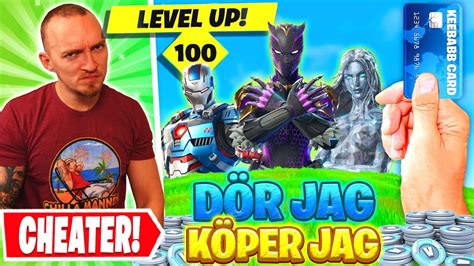 Om Jag DÖr KÖper Jag Hela Fortnite Season 4 Battle Pass Youtube