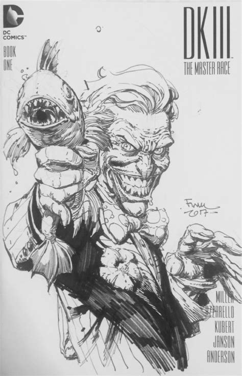 The Joker By David Finch In Ddt S Sketch Covers Comic Art Gallery