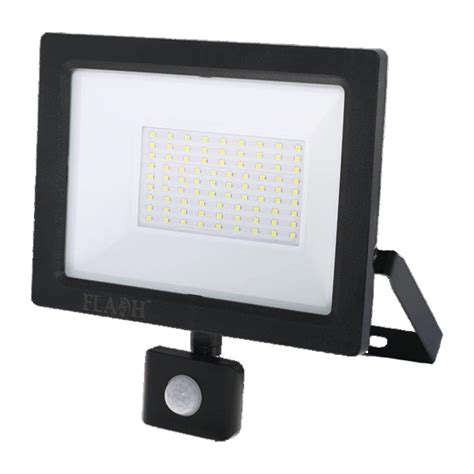 Flash Floodlight W Led And Motion Sensor Brights Hardware Shop Online