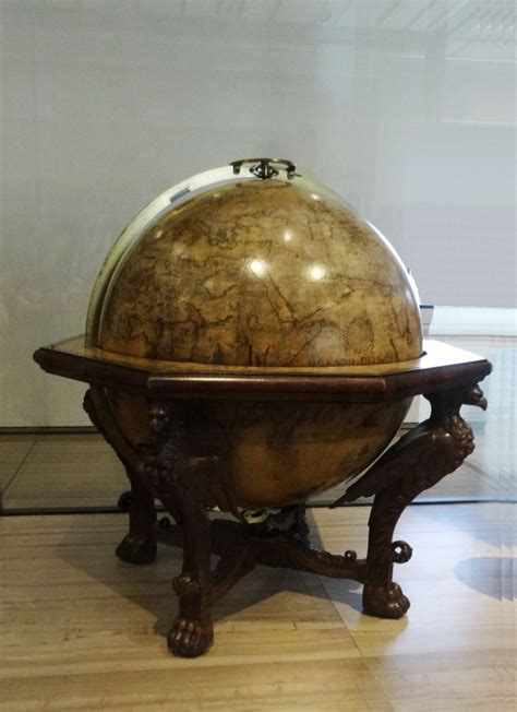 Globo Terrestre Ao Gosto De Vicenzo Coronelli 1690 C Louvre Abu