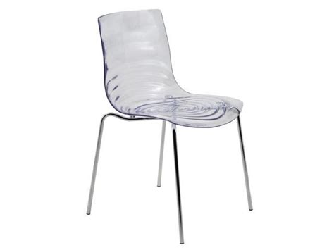 Leisuremod Astor Modern Water Drop Design Dining Side Chair With Chrome