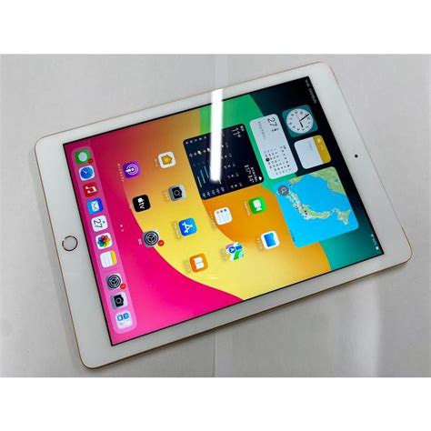 セイモバイル★中古aランク Simフリー Ipad 6 Wi Ficellular 32gb ゴールド Mrm02ja 1782セイ