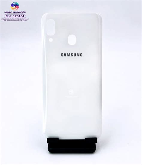 TAPADERA SAMSUNG A305 A30 BLANCA S P S Mundo Innovacion