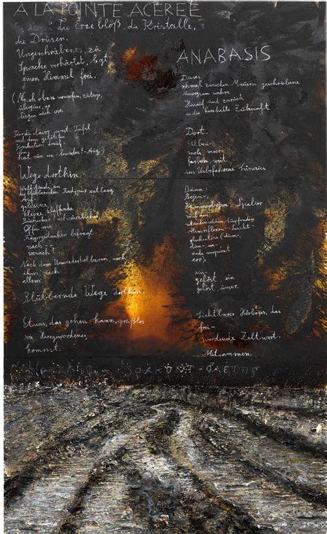 Anselm Kiefer Pour Paul Celan au Grand Palais Ephémère Alain R Truong