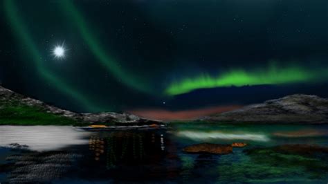 Aurorae Nature Sky Digital Painting Rare Gallery Hd Wallpapers