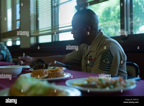 Sgt Maj Clement C Pearson Writes Comments While Serving As A Judge