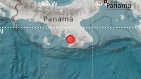 Se Registra Sismo De 41 Grados En La Región De Azuero Provincias Tvn Panamá