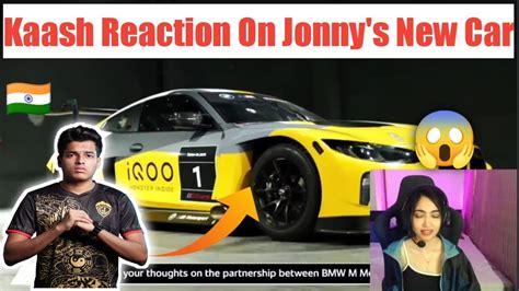 Kaash Reaction On Jonathan New BMW M Motorsport Car Kaashplays