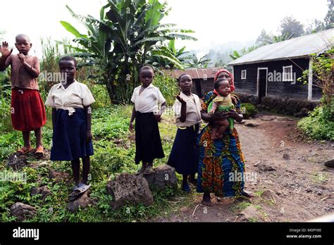 Congolese Children In Eastern Congo Stock Photo Alamy