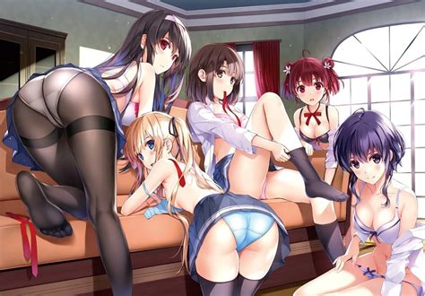 Katou Megumi Kasumigaoka Utaha Sawamura Spencer Eriri Hyoudou Michiru And Hashima Izumi