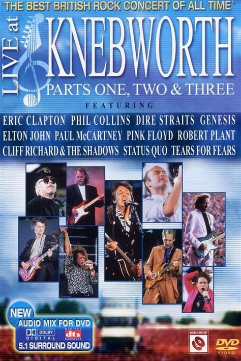 Live At Knebworth Parts Dvd Amazon Co Uk