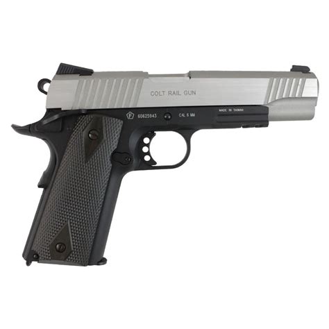 Colt Rail Gun Two Tone Airsoft Pistol Gorilla Surplus