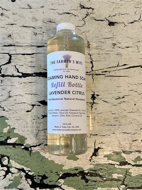 Foaming Hand Soap Refill Bottle — The Farmers Wife Company