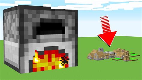 Whats Inside The Worlds Biggest Minecraft Furnace Youtube