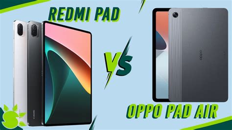 Redmi Pad Vs Oppo Pad AirSpecs Comparison