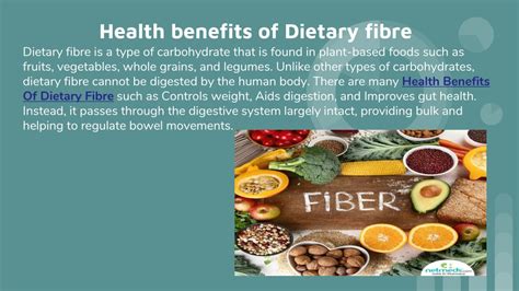 Ppt Health Benefits Of Dietary Fibre Powerpoint Presentation Free Download Id 11962961