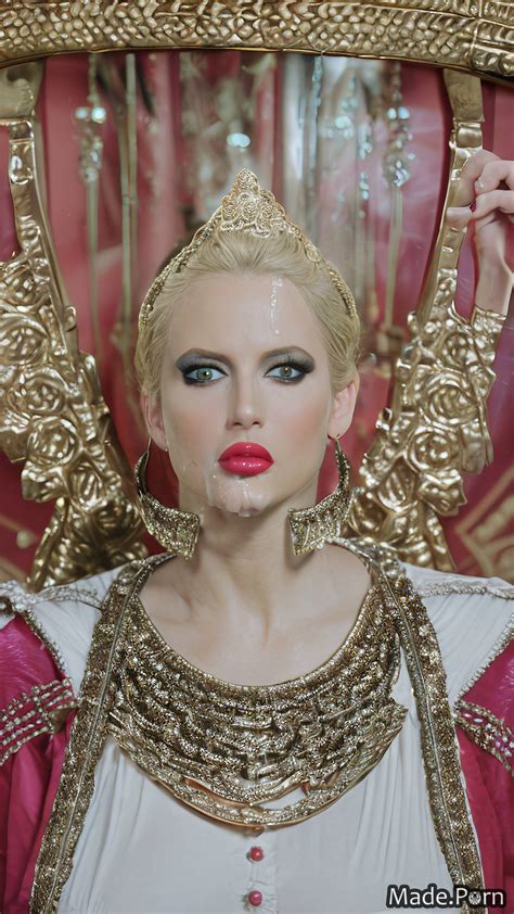 Porn Image Of Busty Top Knot Hair Woman Nude Big Tits Blowjob Created By AI