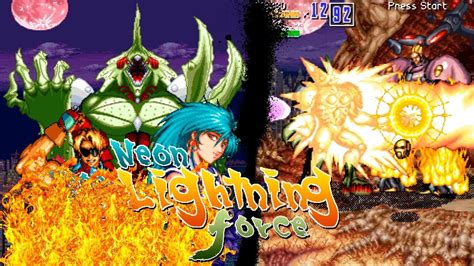 Neon Lightning Force Openbor Openborgames F Dejogos Youtube