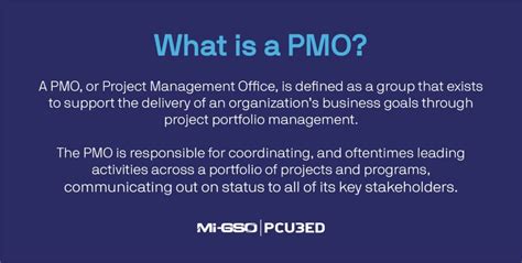 Was Ist Ein Pmo Ihr Guide Zum Project Management Office Migso Pcubed