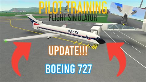 New Roblox Ptfs Update Boeing Youtube