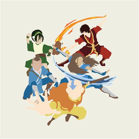 Minimalist Avatar Atla Wallpapers Wallpaper Cave