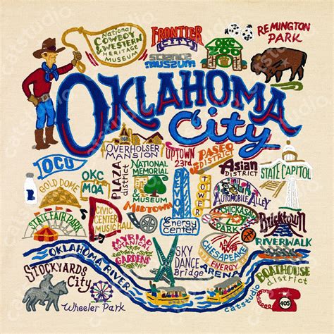 Oklahoma City Fine Art Print | Oklahoma Collection by catstudio – catstudio