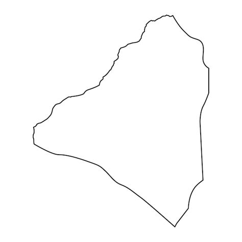 Premium Vector Saint Mark Parish Map Administrative Division Of