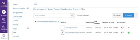 Getting Started with Canvas | Department of History | University of ...