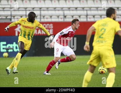 Kaj Sierhuis Of Reims During The French Championship Ligue 1 Football