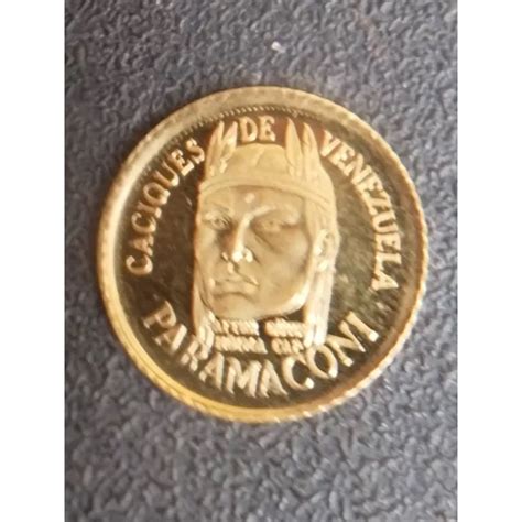 Moneda Medalla Oro Caciques De Venezuela Mercadolibre 📦