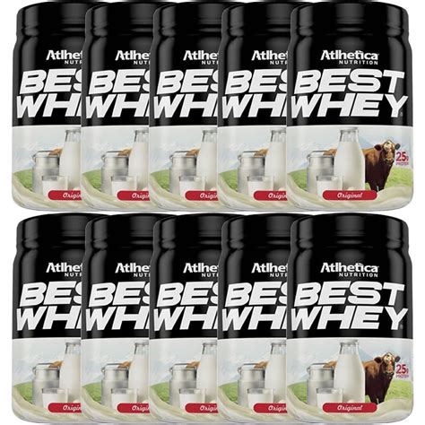 Kit X Best Whey G Original Atlhetica Nutrition Otimanutri