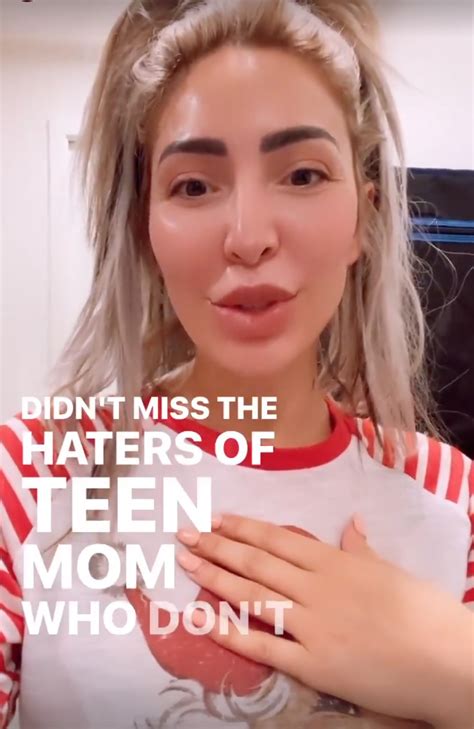 Teen Mom Farrah Abraham Slams Jealous And Awful Mothers Who Sex Shame